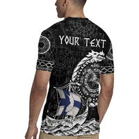 Personalized Viking Finland Rugby Jersey Finnish Viking Ship