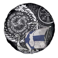 Viking Finland Spare Tire Cover Finnish Viking Ship