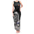 Personalized Viking Finland Tank Maxi Dress Finnish Viking Ship
