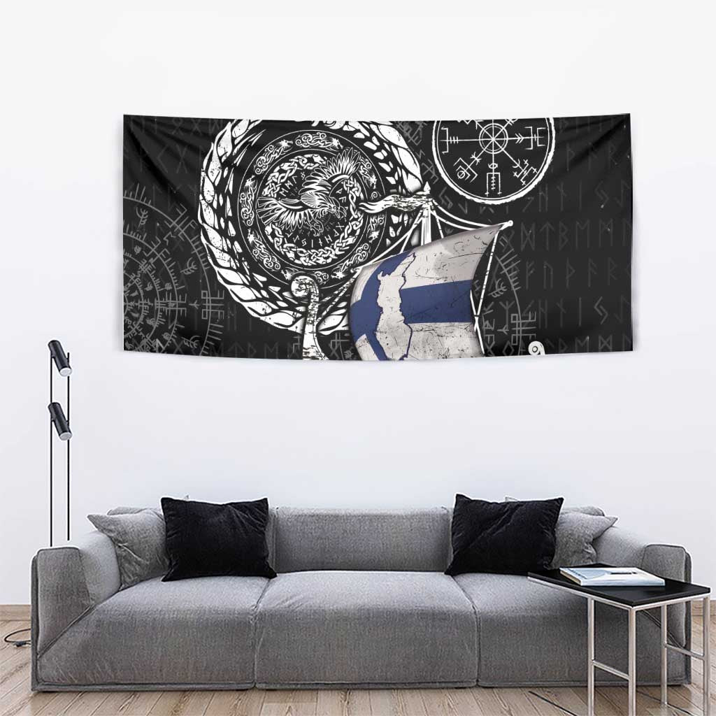 Viking Finland Tapestry Finnish Viking Ship