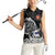 Personalized Viking Finland Women Sleeveless Polo Shirt Finnish Viking Ship