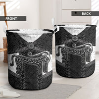 Ancient Scotland Laundry Basket Pictish Beast Celtic Knotwork