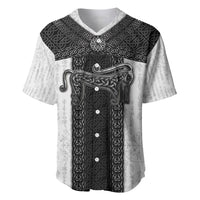 Ancient Scotland Baseball Jersey Pictish Beast Celtic Knotwork
