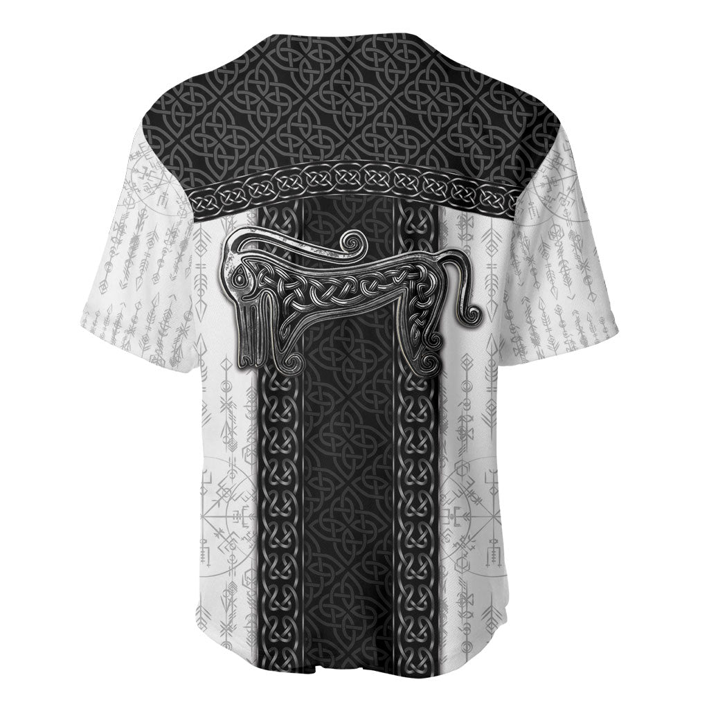 Ancient Scotland Baseball Jersey Pictish Beast Celtic Knotwork