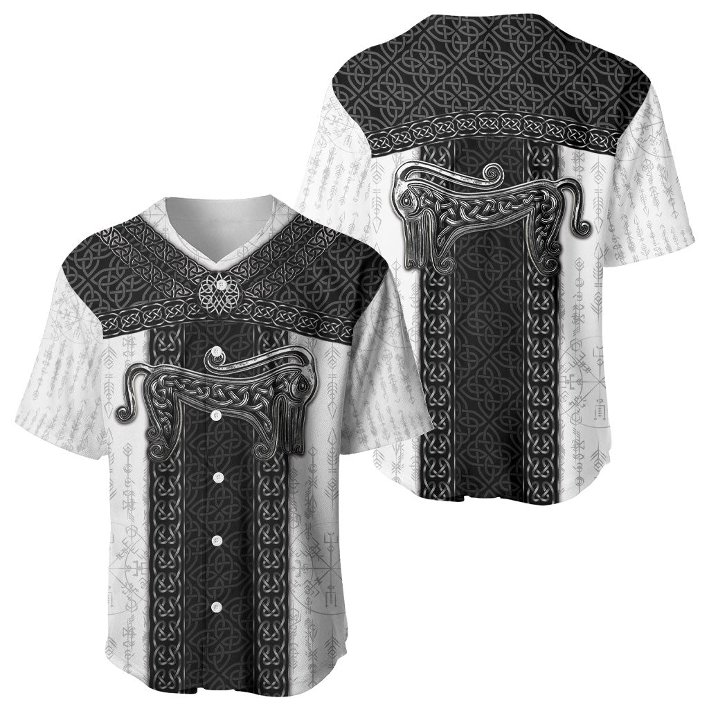 Ancient Scotland Baseball Jersey Pictish Beast Celtic Knotwork