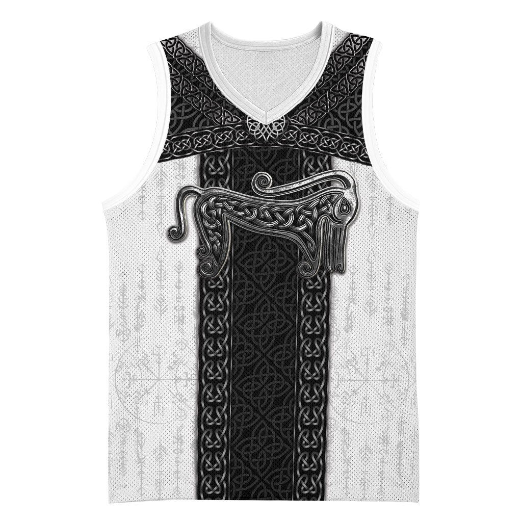 Ancient Scotland Basketball Jersey Pictish Beast Celtic Knotwork