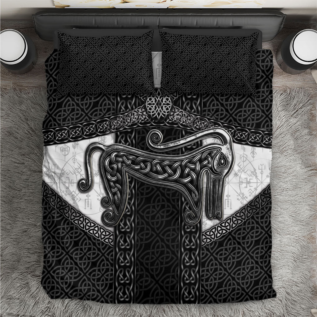 Ancient Scotland Bedding Set Pictish Beast Celtic Knotwork