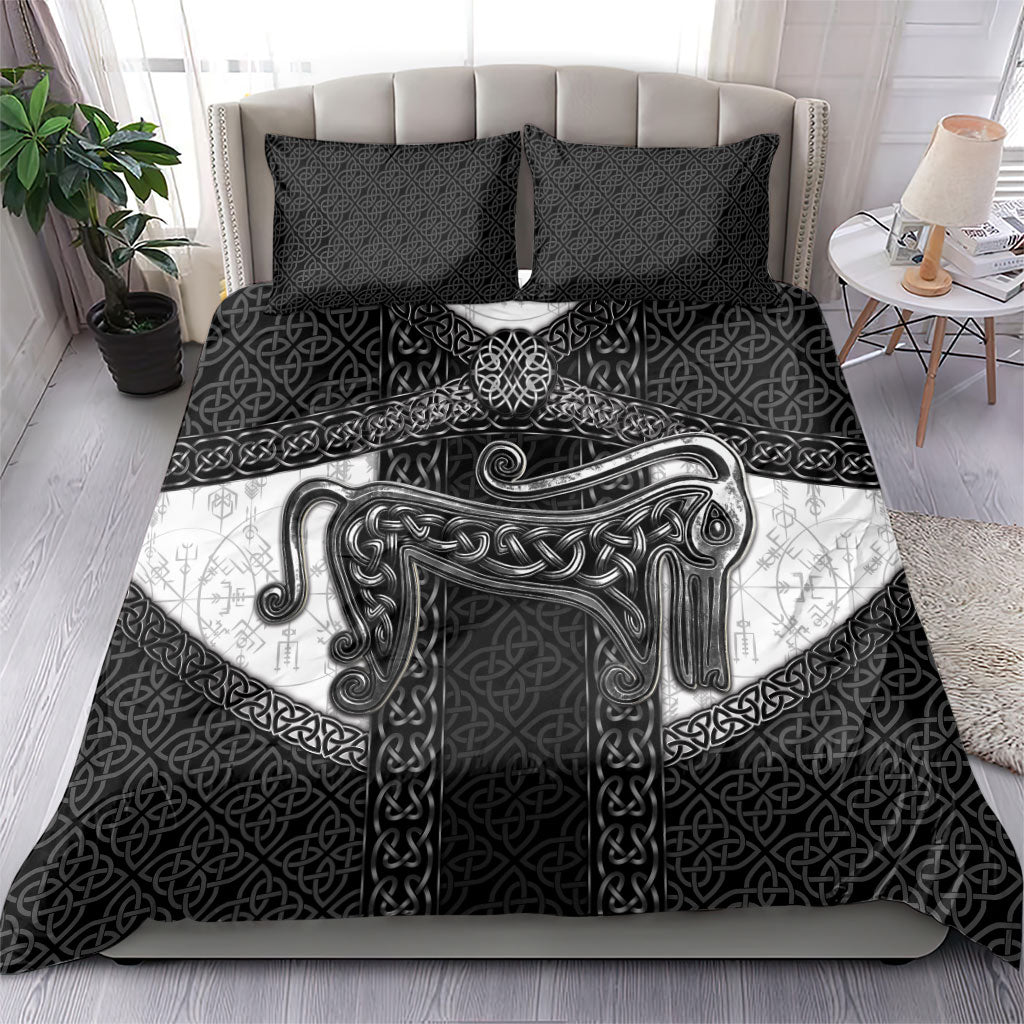 Ancient Scotland Bedding Set Pictish Beast Celtic Knotwork