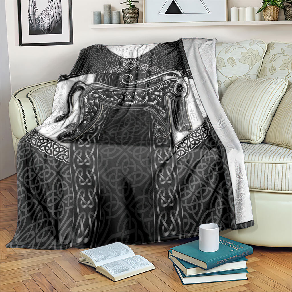 Ancient Scotland Blanket Pictish Beast Celtic Knotwork