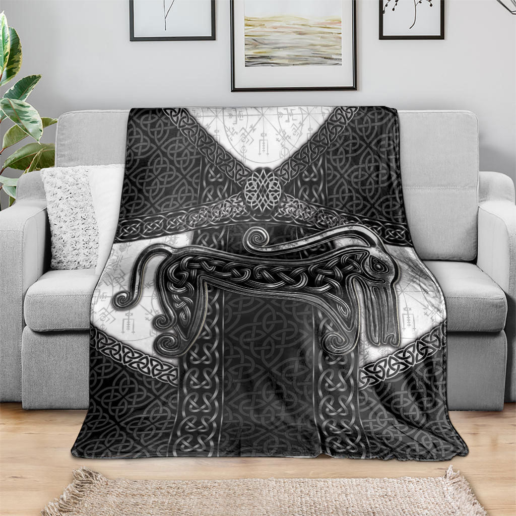 Ancient Scotland Blanket Pictish Beast Celtic Knotwork