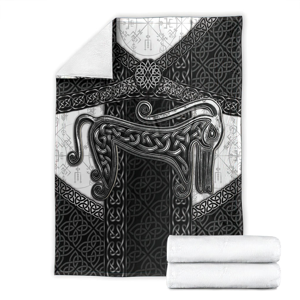 Ancient Scotland Blanket Pictish Beast Celtic Knotwork