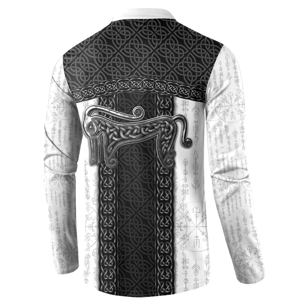 Ancient Scotland Button Sweatshirt Pictish Beast Celtic Knotwork