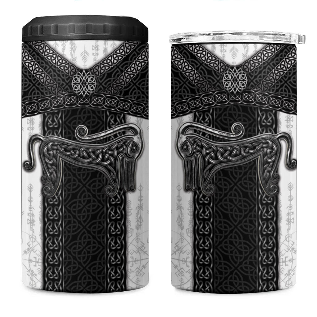 Ancient Scotland 4 in 1 Can Cooler Tumbler Pictish Beast Celtic Knotwork