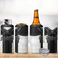Ancient Scotland 4 in 1 Can Cooler Tumbler Pictish Beast Celtic Knotwork