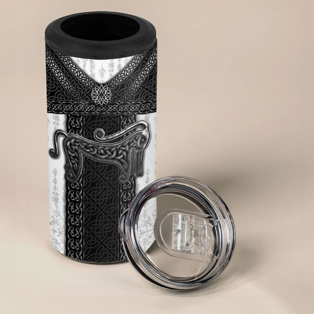 Ancient Scotland 4 in 1 Can Cooler Tumbler Pictish Beast Celtic Knotwork