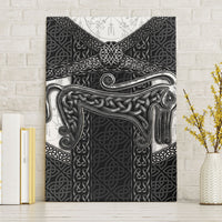 Ancient Scotland Canvas Wall Art Pictish Beast Celtic Knotwork