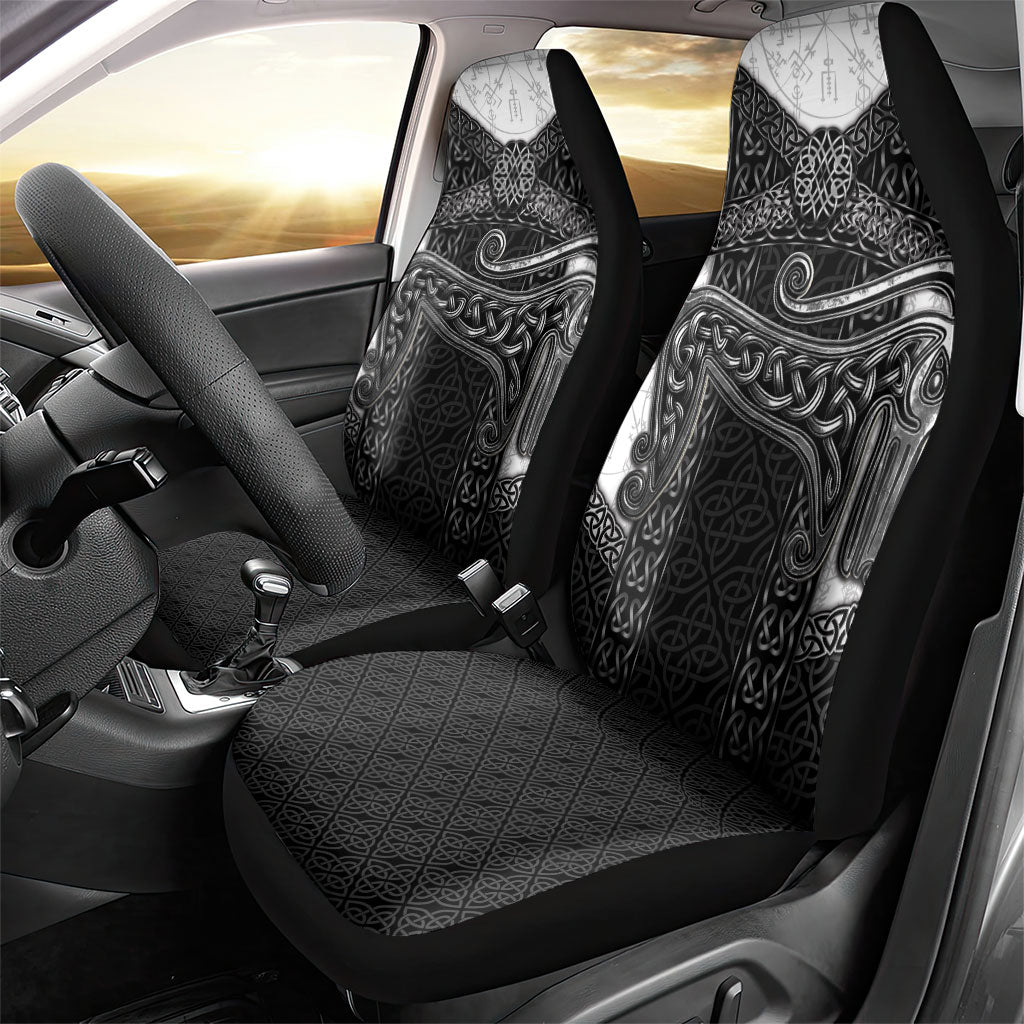 Ancient Scotland Car Seat Cover Pictish Beast Celtic Knotwork