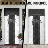 Ancient Scotland Door Cover Pictish Beast Celtic Knotwork
