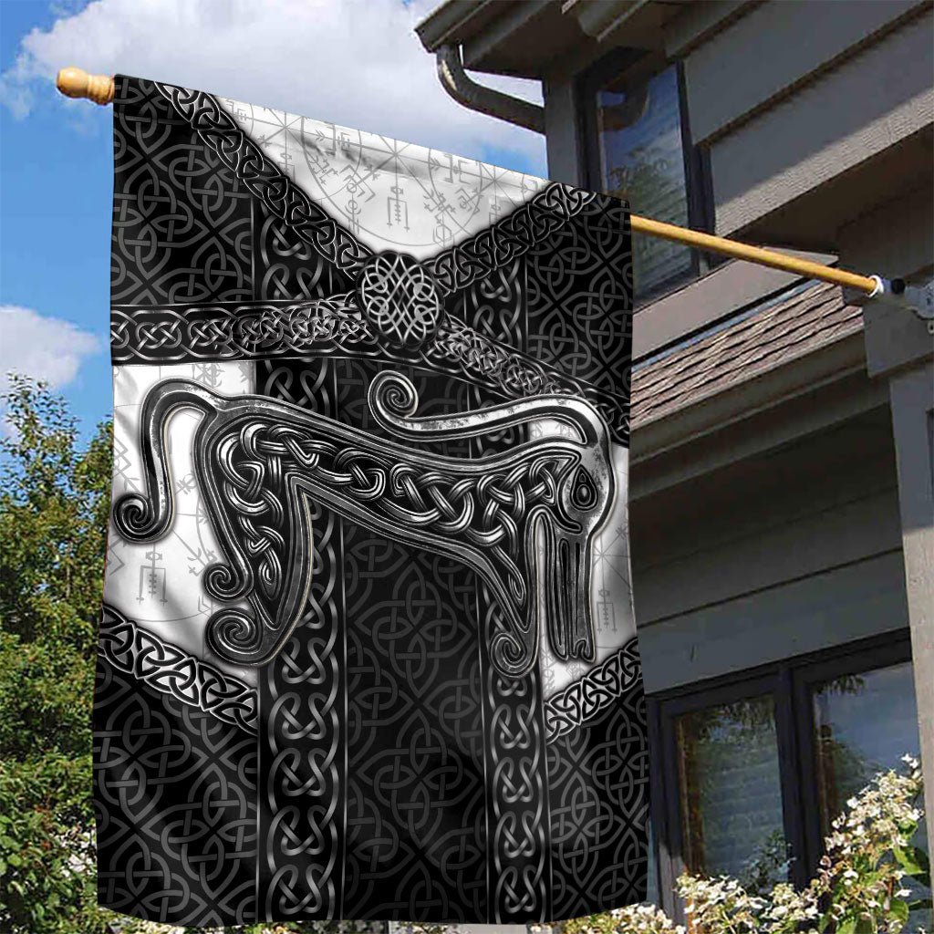 Ancient Scotland Garden Flag Pictish Beast Celtic Knotwork