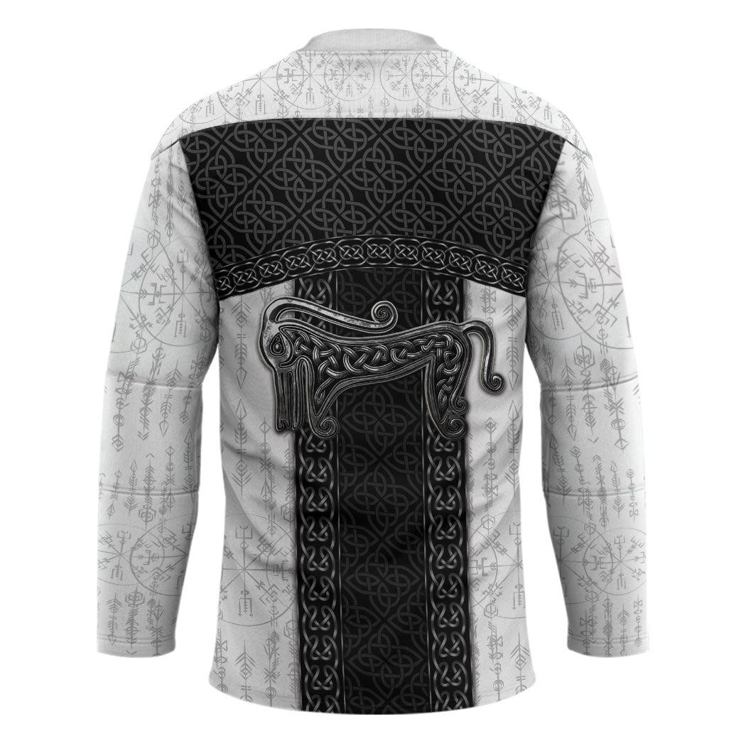 Ancient Scotland Hockey Jersey Pictish Beast Celtic Knotwork