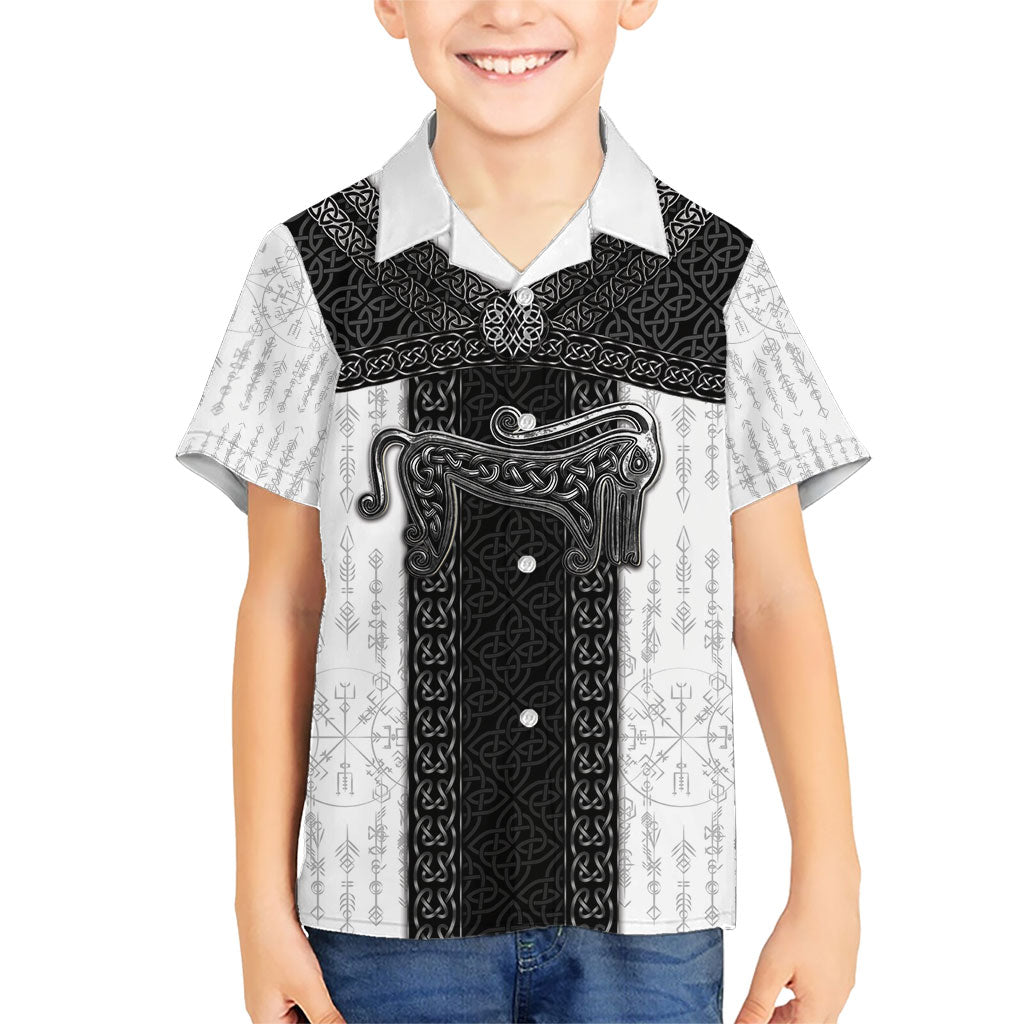 Ancient Scotland Kid Hawaiian Shirt Pictish Beast Celtic Knotwork