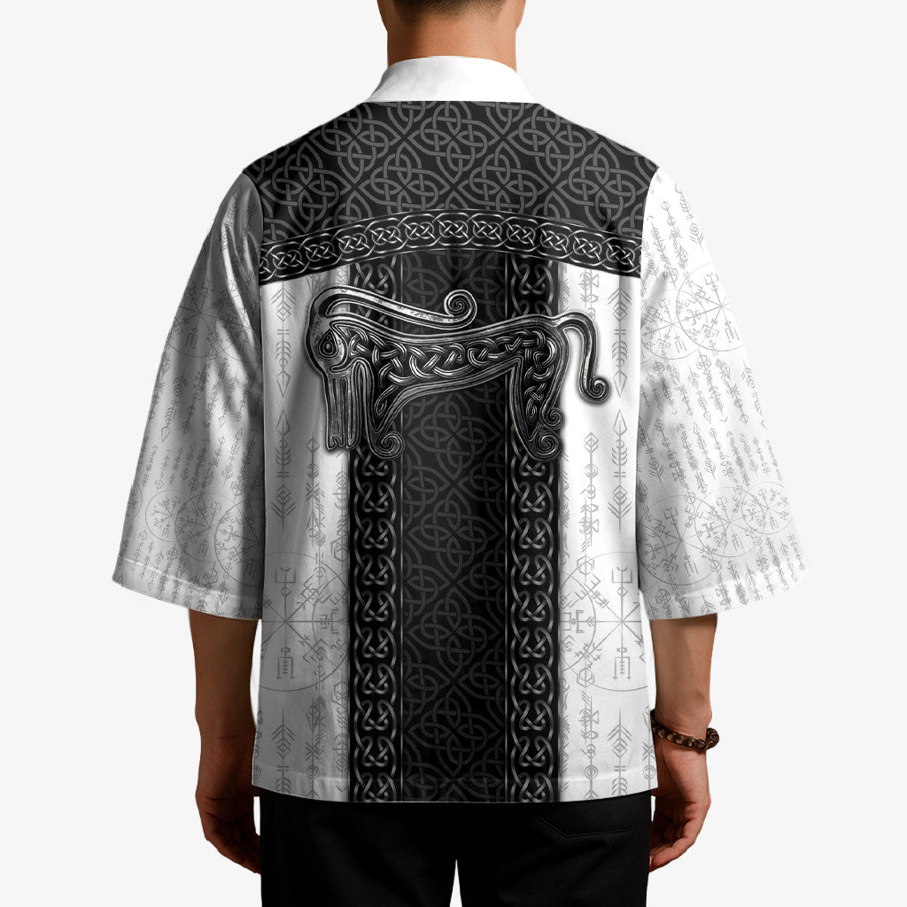 Ancient Scotland Kimono Pictish Beast Celtic Knotwork