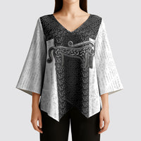 Ancient Scotland Kimono Sleeve Blouse Pictish Beast Celtic Knotwork