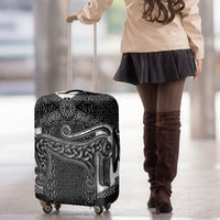 Ancient Scotland Luggage Cover Pictish Beast Celtic Knotwork