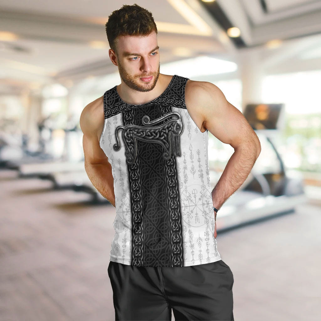 Ancient Scotland Men Tank Top Pictish Beast Celtic Knotwork