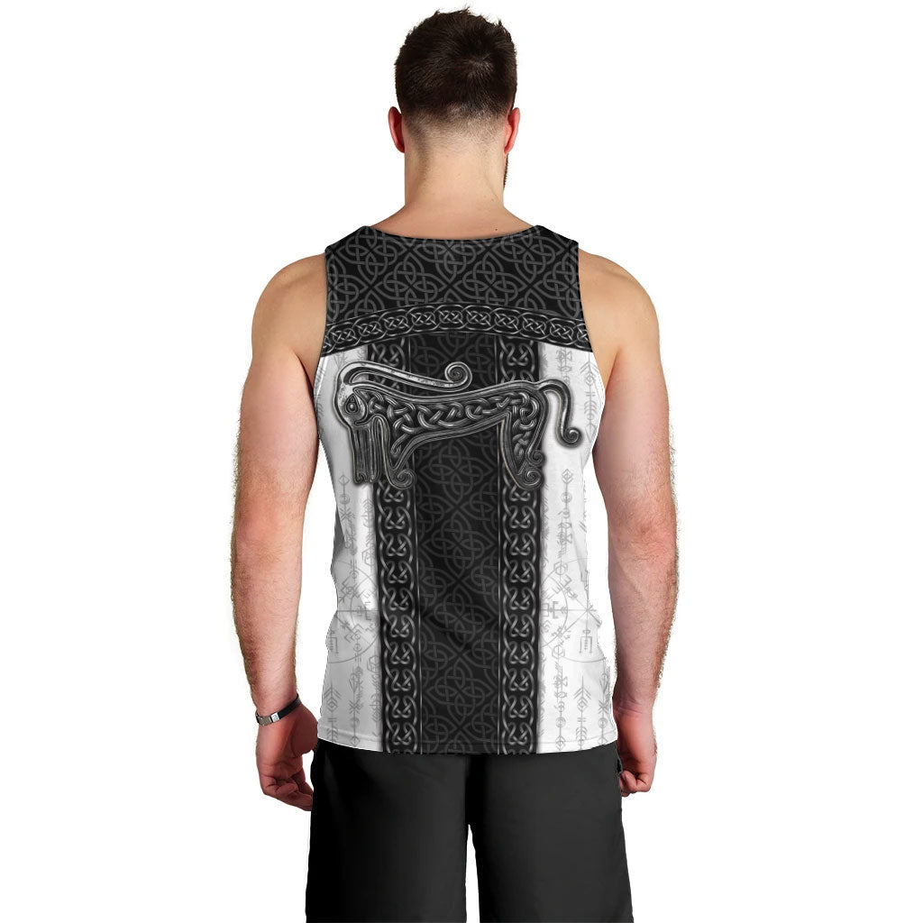 Ancient Scotland Men Tank Top Pictish Beast Celtic Knotwork