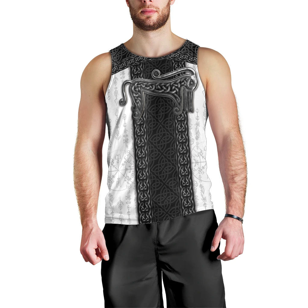 Ancient Scotland Men Tank Top Pictish Beast Celtic Knotwork