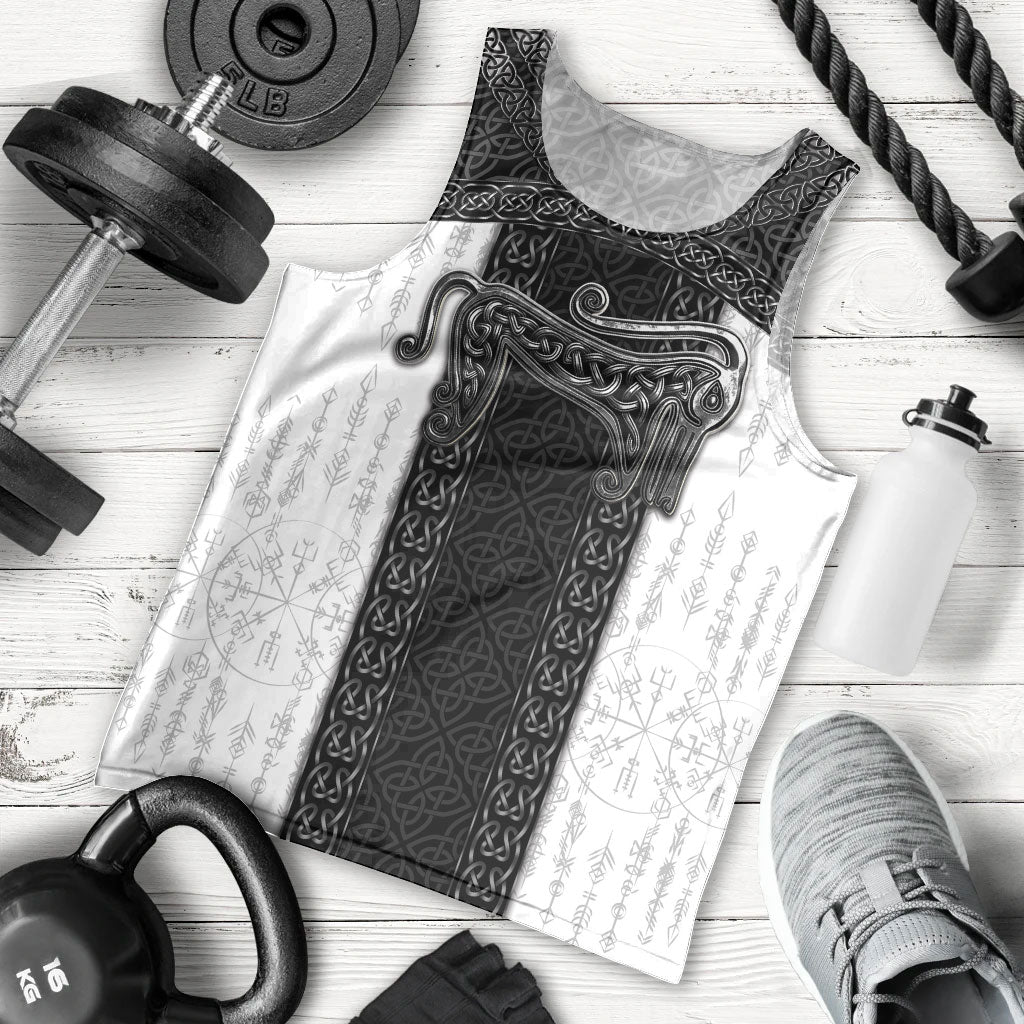 Ancient Scotland Men Tank Top Pictish Beast Celtic Knotwork
