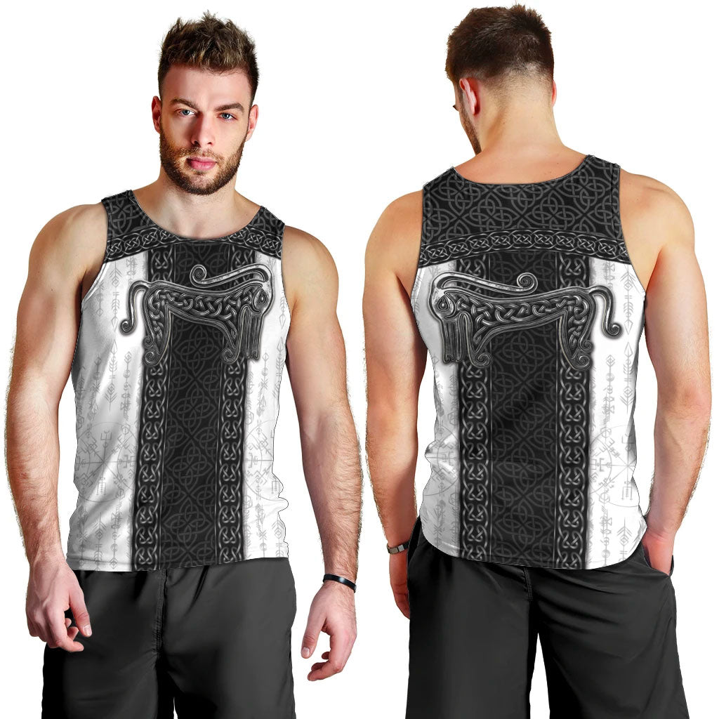Ancient Scotland Men Tank Top Pictish Beast Celtic Knotwork