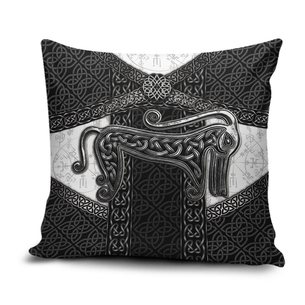 Ancient Scotland Pillow Cover Pictish Beast Celtic Knotwork