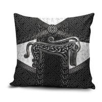 Ancient Scotland Pillow Cover Pictish Beast Celtic Knotwork