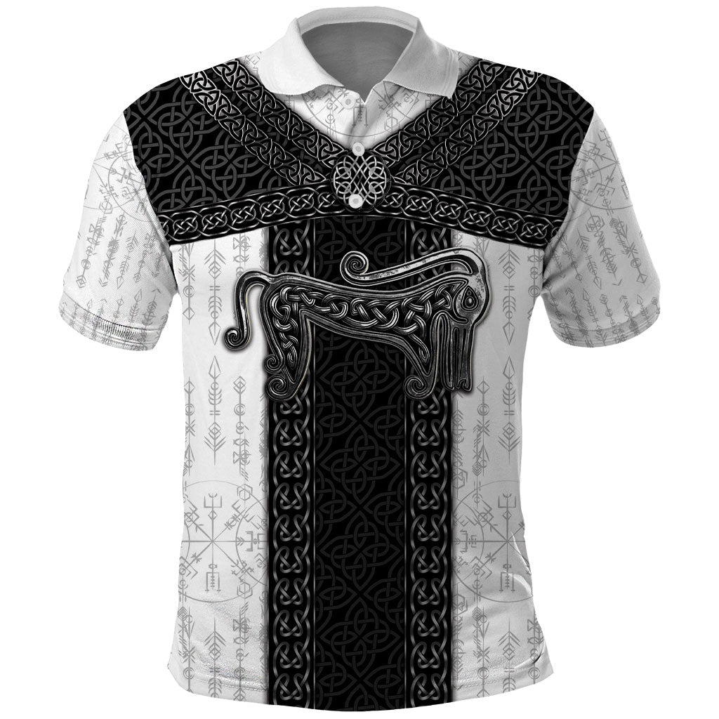 Ancient Scotland Polo Shirt Pictish Beast Celtic Knotwork
