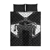Ancient Scotland Quilt Bed Set Pictish Beast Celtic Knotwork