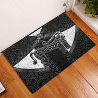 Ancient Scotland Rubber Doormat Pictish Beast Celtic Knotwork