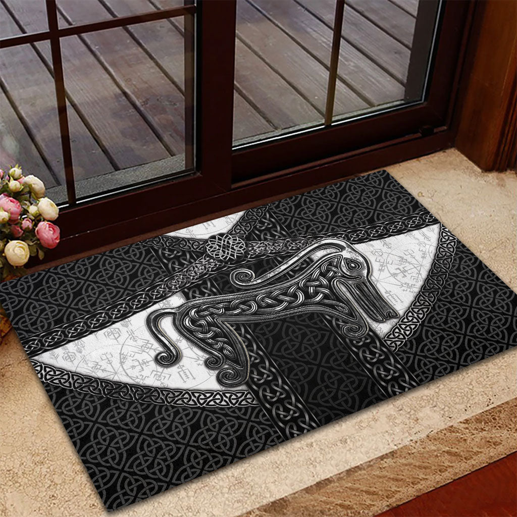 Ancient Scotland Rubber Doormat Pictish Beast Celtic Knotwork