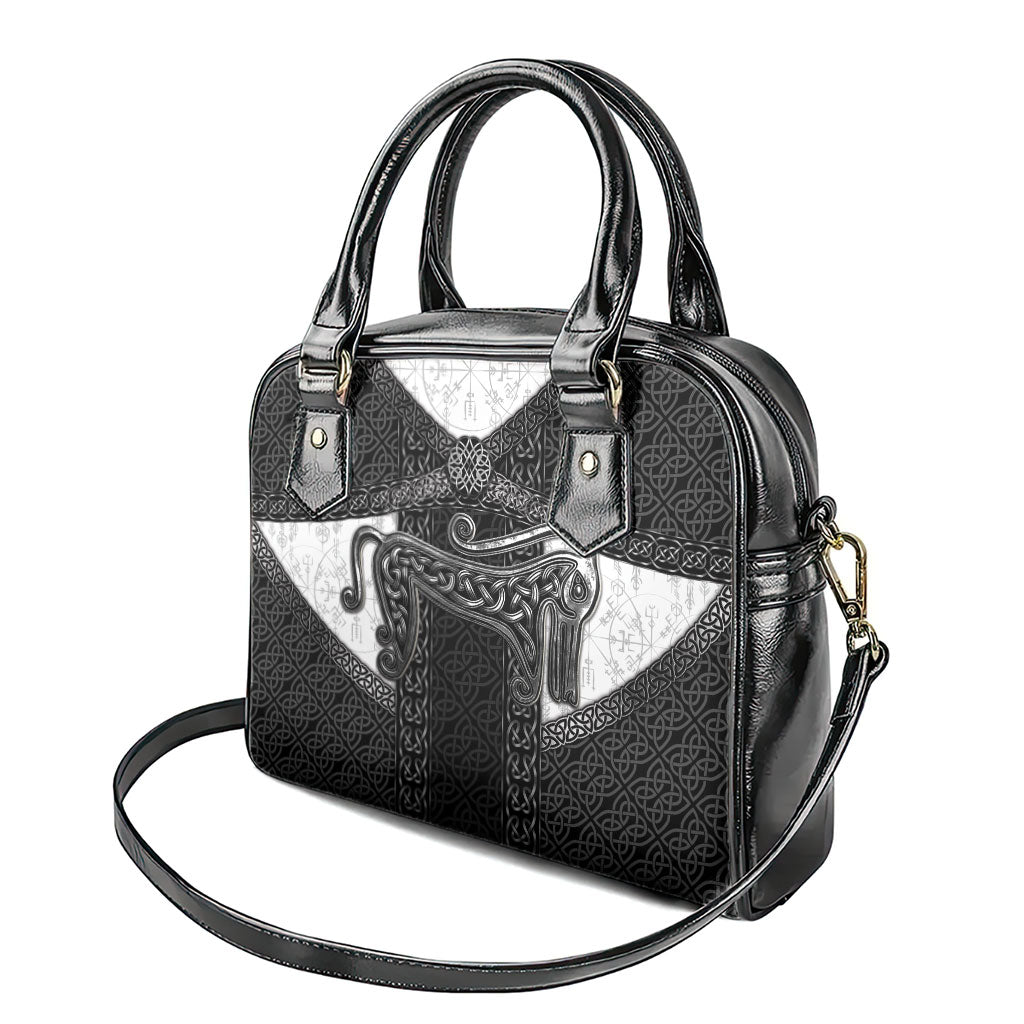 Ancient Scotland Shoulder Handbag Pictish Beast Celtic Knotwork