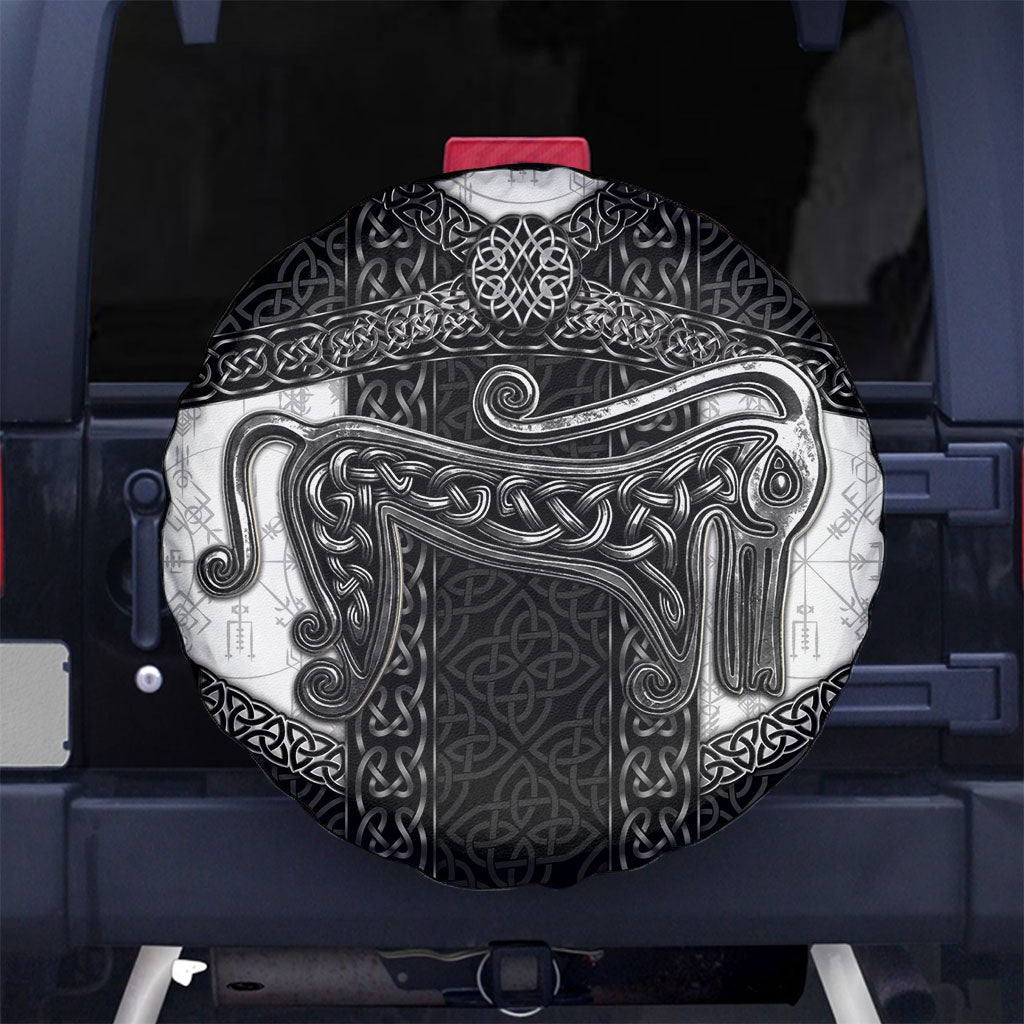 Ancient Scotland Spare Tire Cover Pictish Beast Celtic Knotwork