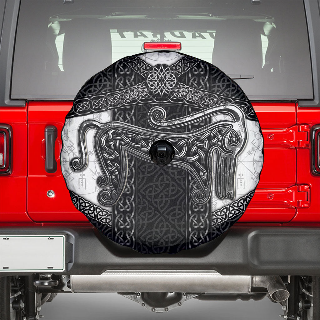 Ancient Scotland Spare Tire Cover Pictish Beast Celtic Knotwork