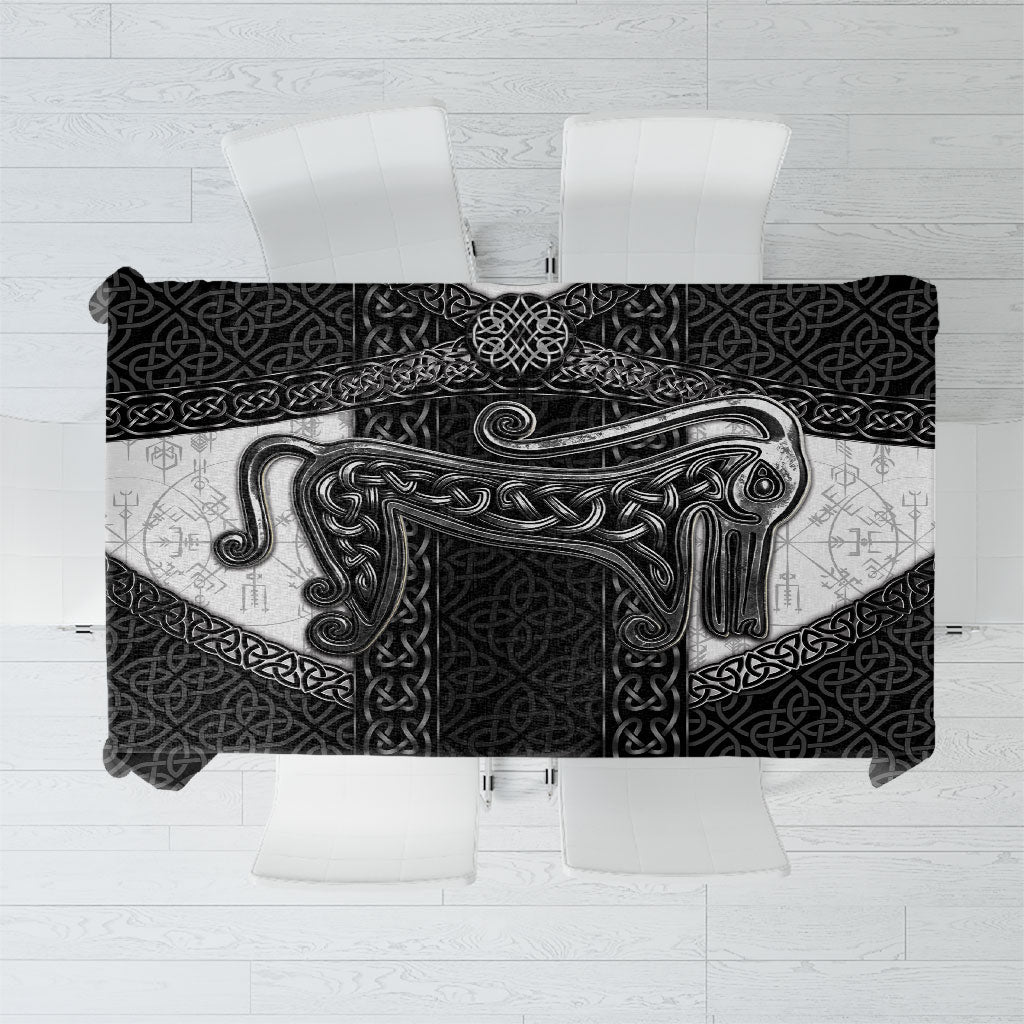 Ancient Scotland Tablecloth Pictish Beast Celtic Knotwork