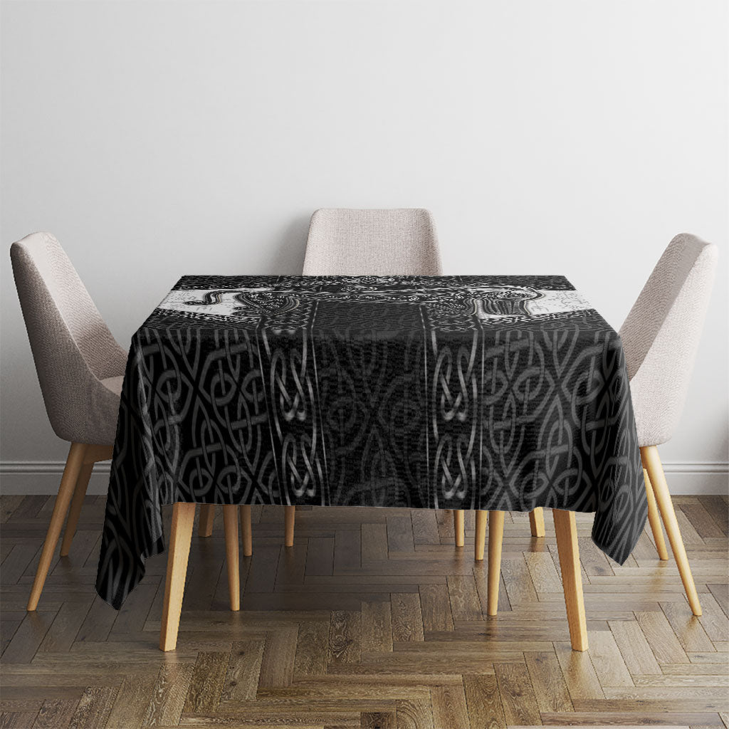 Ancient Scotland Tablecloth Pictish Beast Celtic Knotwork