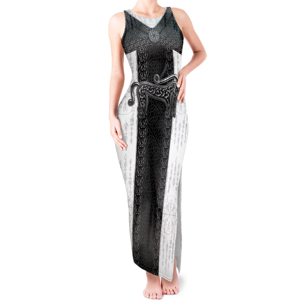 Ancient Scotland Tank Maxi Dress Pictish Beast Celtic Knotwork