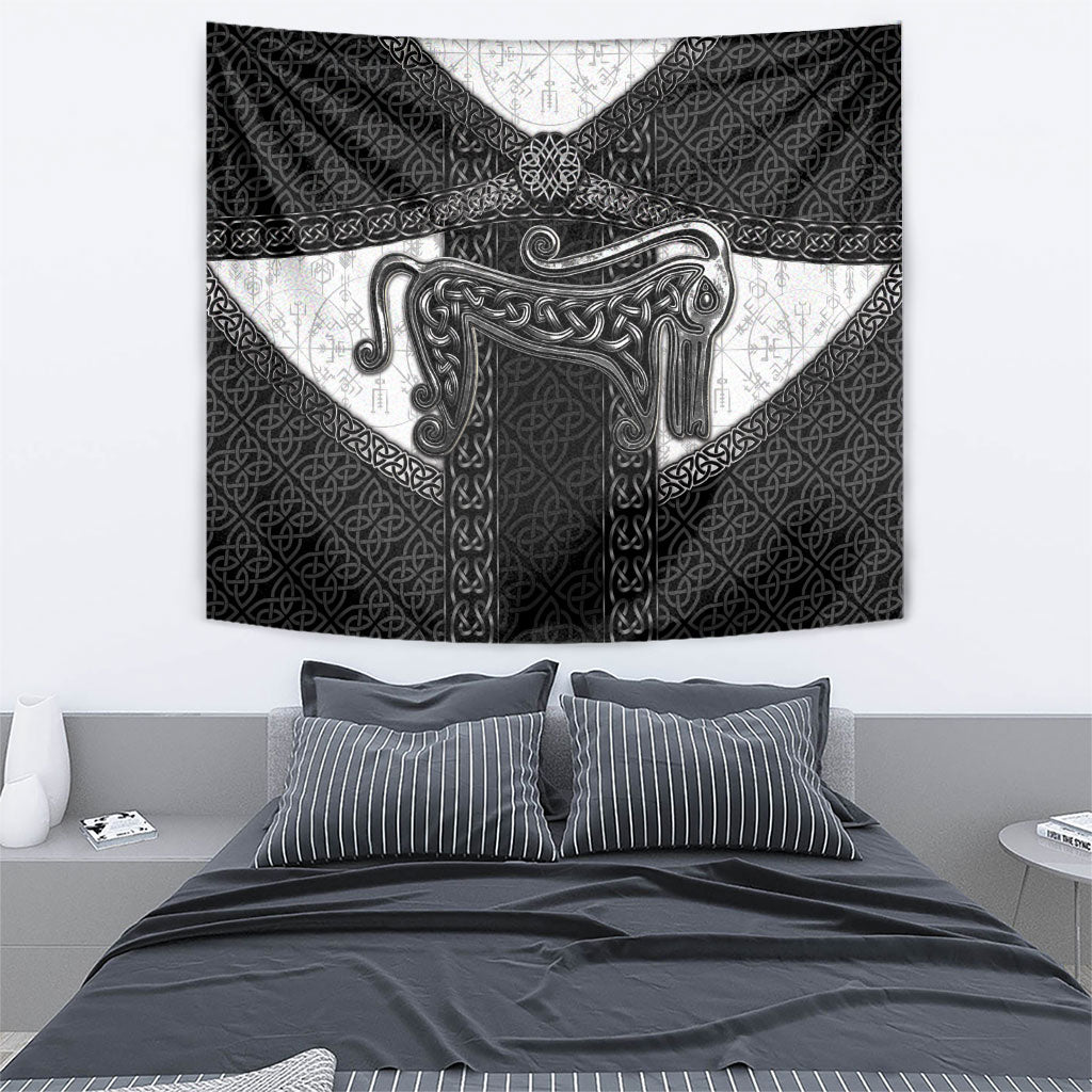 Ancient Scotland Tapestry Pictish Beast Celtic Knotwork