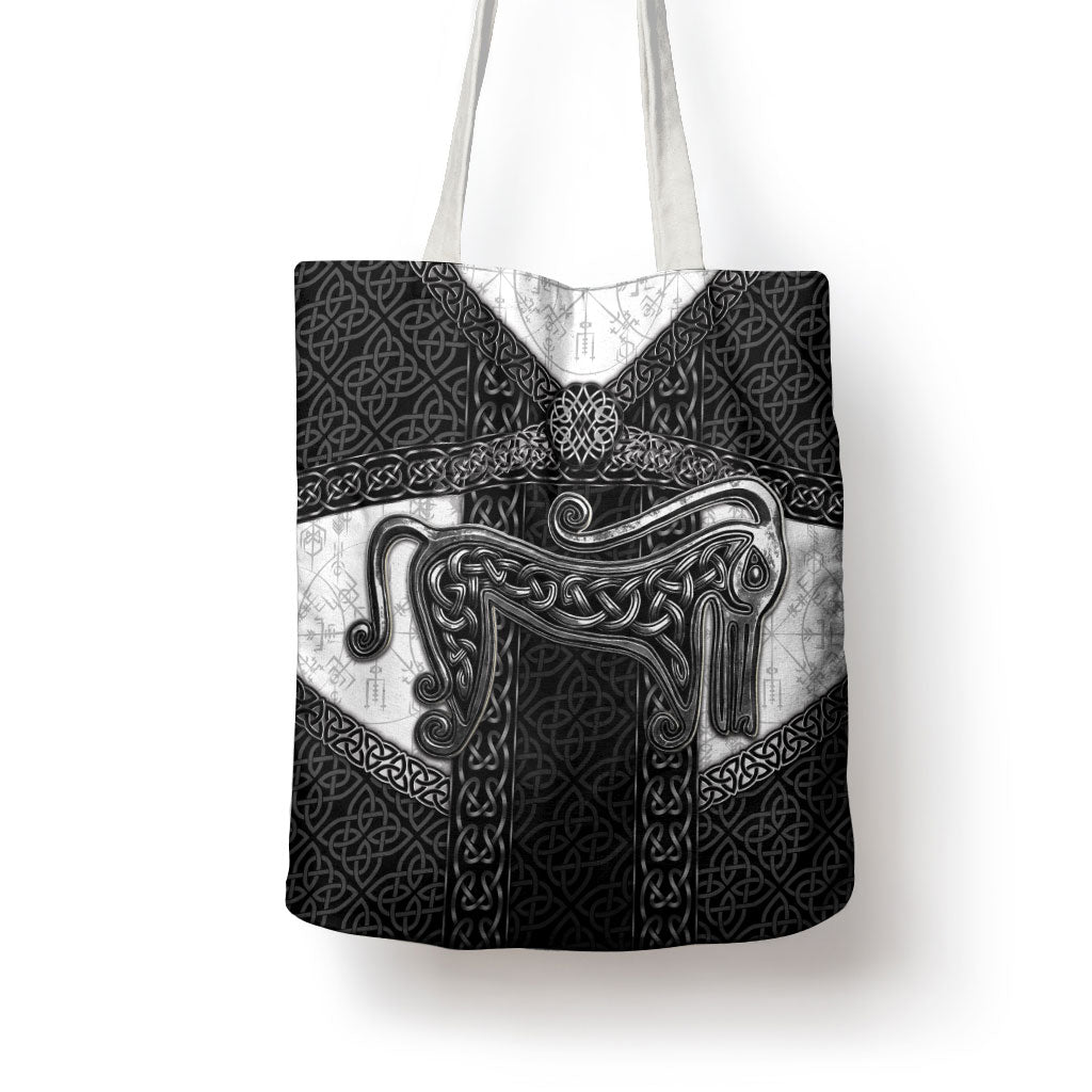 Ancient Scotland Tote Bag Pictish Beast Celtic Knotwork