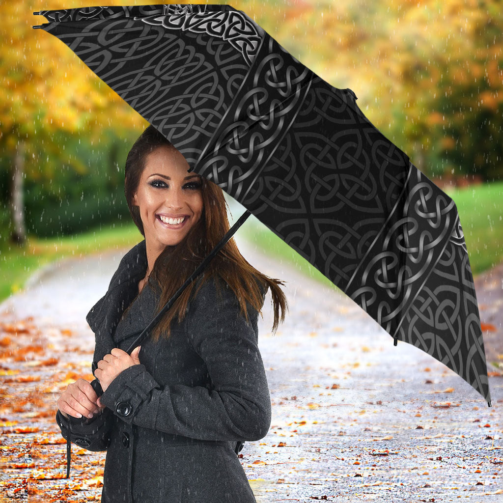 Ancient Scotland Umbrella Pictish Beast Celtic Knotwork