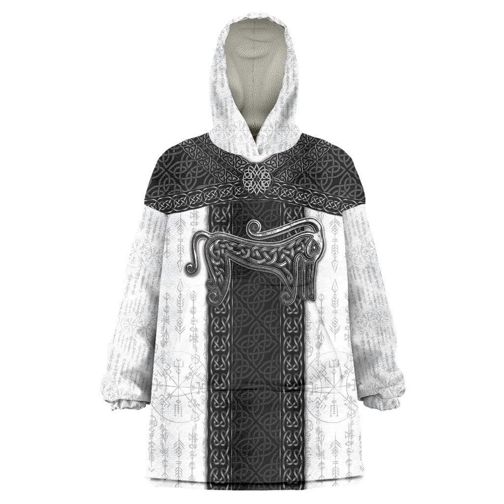 Ancient Scotland Wearable Blanket Hoodie Pictish Beast Celtic Knotwork