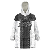 Ancient Scotland Wearable Blanket Hoodie Pictish Beast Celtic Knotwork